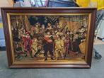 geborduurde nachtwacht, Ophalen, 50 tot 75 cm, Zo goed als nieuw, Schilderij