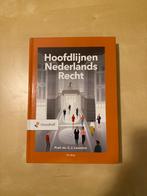 Hoofdlijnen Nederlands Recht - Loonstra, Ophalen of Verzenden, Gamma, Zo goed als nieuw, HBO