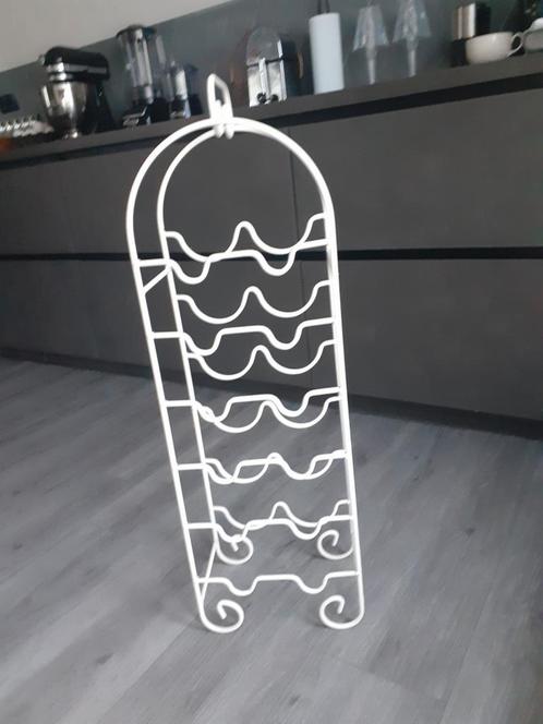 merk onbekend. metaal, Huis en Inrichting, Woonaccessoires | Wijnrekken, Zo goed als nieuw, Minder dan 50 cm, Metaal, Ophalen of Verzenden