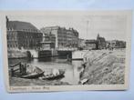 Vlaardingen mooie oude kaart van de Nieuwe Brug Vlaardingen, Ophalen of Verzenden, 1920 tot 1940, Ongelopen, Zuid-Holland