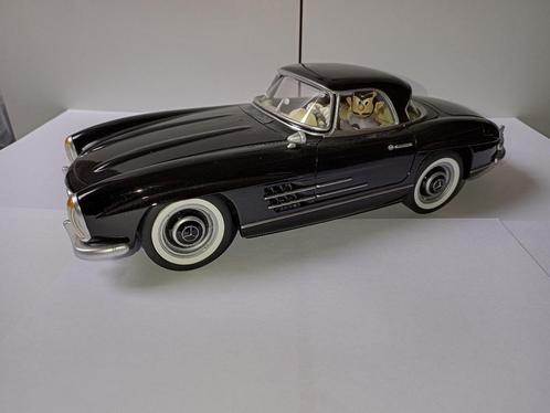 Robbedoes Spirou Mercedes 300SL No Fariboles Leblon Kuifje, Verzamelen, Stripfiguren, Nieuw, Beeldje of Figuurtje, Guust of Robbedoes