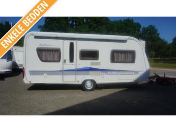 Hobby De Luxe 495 UL mover, enkele bedden beschikbaar voor biedingen