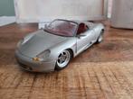 Porsche Boxster Maisto zilver schaal 1/18, Gebruikt, Maisto, Auto, .