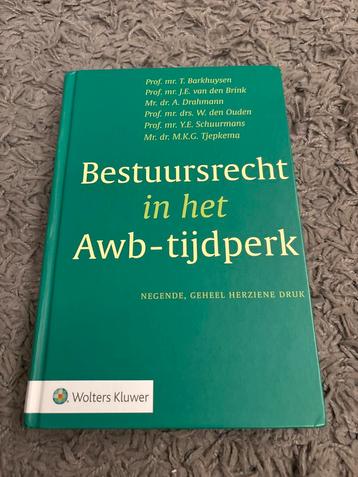 Bestuursrecht in het Awb-tijdperk beschikbaar voor biedingen