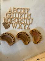 Houten Alfabet & Bureau Organisers, Ophalen, Gebruikt, Knutselwerk