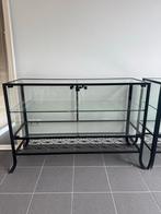 Mooie Vitrinekastje, Met plank(en), Gebruikt, Glas, Minder dan 100 cm