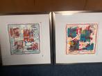 2 mooie zeefdrukken, gelimiteerd en gesigneerd, Frans Polman, Antiek en Kunst, Ophalen