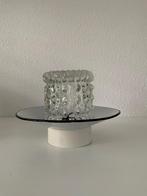 Art Deco Plaffoniere Bubbelglas met emaille kap, Ophalen of Verzenden, Gebruikt