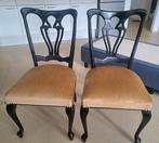 2 antieke brocante stoelen zeer goede staat, Antiek en Kunst, Antiek | Meubels | Stoelen en Banken, Ophalen