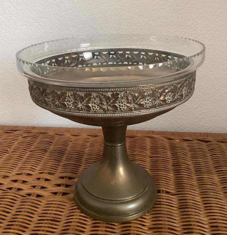 Antieke koperen schaal/fruitschaal, Antiek en Kunst, Antiek | Schalen, Ophalen