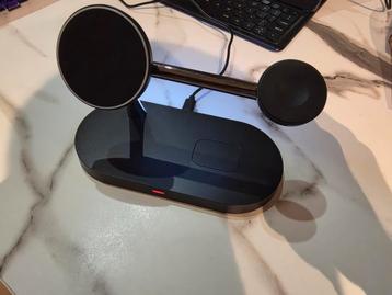 Apple iPhone Draadloos Oplaadstation 3-in-1 beschikbaar voor biedingen