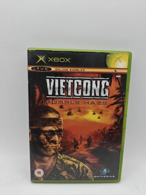 Vietcong Purple Haze xbox classic, Spelcomputers en Games, Games | Xbox Original, Zo goed als nieuw, Racen en Vliegen, 1 speler