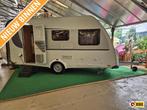 Knaus Sport 420 QD, Caravans en Kamperen, Caravans, Overige typen, Bedrijf, Treinzit, Koelkast