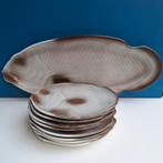 Vintage Salins Frankrijk vis servies, prijs vanaf, Antiek en Kunst, Ophalen of Verzenden
