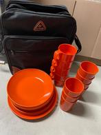 Kampeerset Mepal oranje in le Voyage schoudertas, Ophalen, Gebruikt