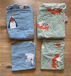 2x flanellen peuter HEMA dekbedovertrek 120x150cm, Kinderen en Baby's, Gebruikt, Overige kleuren, Jongetje of Meisje, Dekbedovertrek