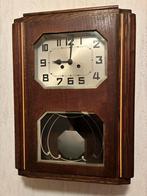 Art Deco wandklok met bim bam slagwerk., Ophalen of Verzenden