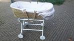 Rieten wieg compleet bekleed, Ophalen, ., Wieg, Zo goed als nieuw