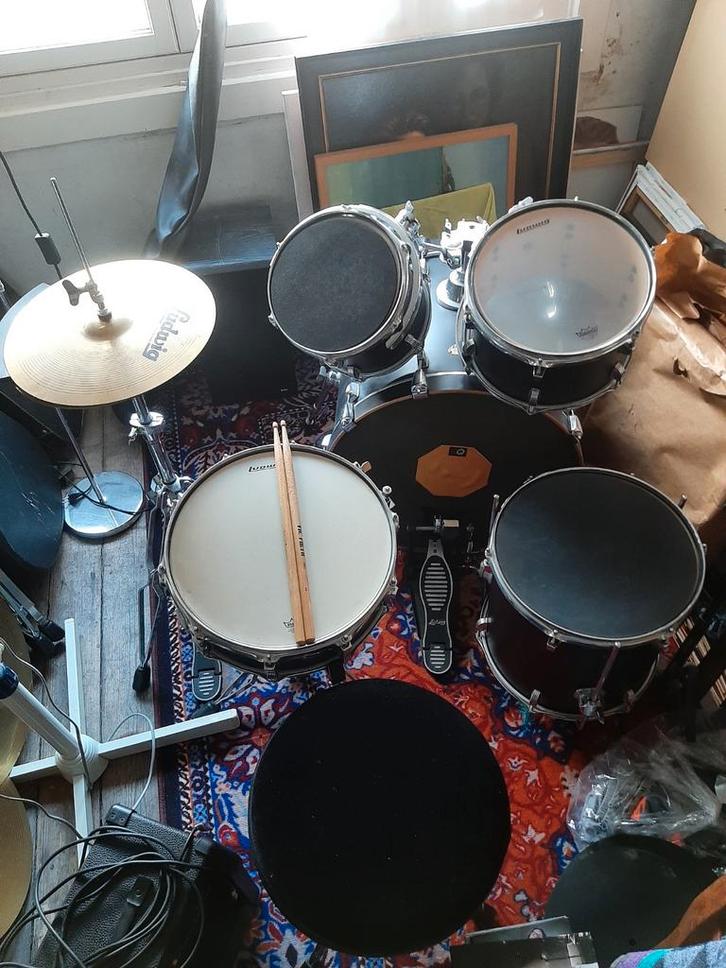 Compleet Ludwig Drumstel, Muziek en Instrumenten, Drumstellen en Slagwerk, Gebruikt, Ludwig, Ophalen of Verzenden