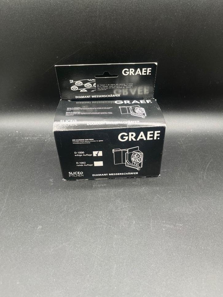 Graef - Messenslijper - D-1000 - Diamant, Huis en Inrichting, Keuken | Keukenbenodigdheden, Nieuw, Verzenden