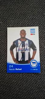Spelerskaart met handtekening Nando Rafael # Hertha BSC Ajax, Verzenden, Nieuw, Buitenlandse clubs, Spelerskaart