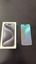 Iphone 15 Pro Blue Titanium 128GB, 128 GB, Blauw, Ophalen of Verzenden, Zo goed als nieuw