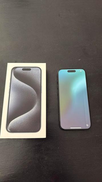 Iphone 15 Pro Blue Titanium 128GB beschikbaar voor biedingen