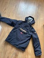 Donkerblauwe Napapijri anorak winter jas maat 152, Ophalen, Zo goed als nieuw, Jongen of Meisje, Jas