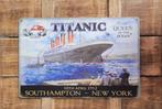 Titanic queen of the ocean reclamebord van metaal wandbord, Verzamelen, Reclamebord, Info@deconoord.nl, Deco Noord, Nieuw