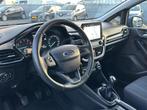 Ford FIESTA 1.1/AIRCO/NAVI/CARPLAY/NW APK, Auto's, Ford, Voorwielaandrijving, Stof, Gebruikt, Blauw