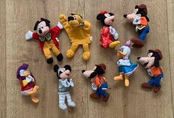 Knuffeltjes poppetjes Disney Pluto miskey Minnie mouse ea