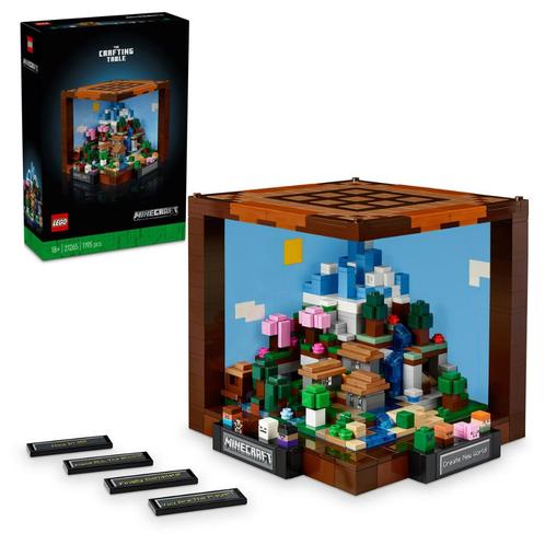 LEGO Minecraft 21265 De werkbank 1195 delig Vaderdag Cadeau, Kinderen en Baby's, Speelgoed | Duplo en Lego, Nieuw, Lego, Complete set