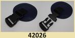 42026 PVC patch met klikgesp 30 mm. € 6,50., Watersport en Boten, Accessoires en Onderhoud, Ophalen of Verzenden, Nieuw, Overige typen