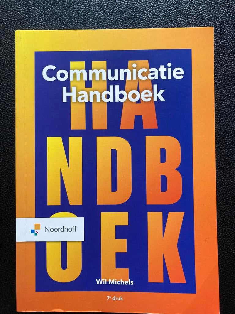 Wil Michels - Communicatie handboek, Ophalen of Verzenden, Zo goed als nieuw, Wil Michels