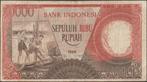 Indonesië 10.000 rupiah 1964 gebruikt p.99 Replacement(nr25), Verzenden, Zuidoost-Azië, Los biljet