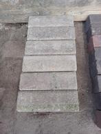 6 Lichtgrijze Betonklinkers, Ophalen, Gebruikt, Klinkers, Minder dan 5 m²