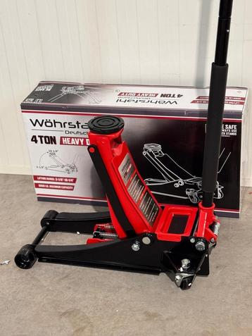 Zeer Lage Garagekrik - 4 Ton Heavy Duty beschikbaar voor biedingen