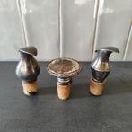 Zilveren schenktuiten en kurk, Antiek en Kunst, Ophalen of Verzenden, Zilver