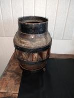 Oud wagenwiel as leuk als kandelaar, Antiek en Kunst, Curiosa en Brocante, Ophalen