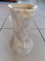 Marmeren vaas, Minder dan 50 cm, Overige materialen, Gebruikt, Ophalen of Verzenden