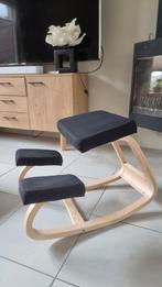 Ergonomische knie stoel / kruk - kniestoel kniekruk rug, Japandi, Zwart, Nieuw, Ophalen of Verzenden