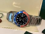 Rolex GMT-Master II Pepsi 16710 No Holes Z-serie 2006/2007, Ophalen, Staal, Polshorloge, Zo goed als nieuw