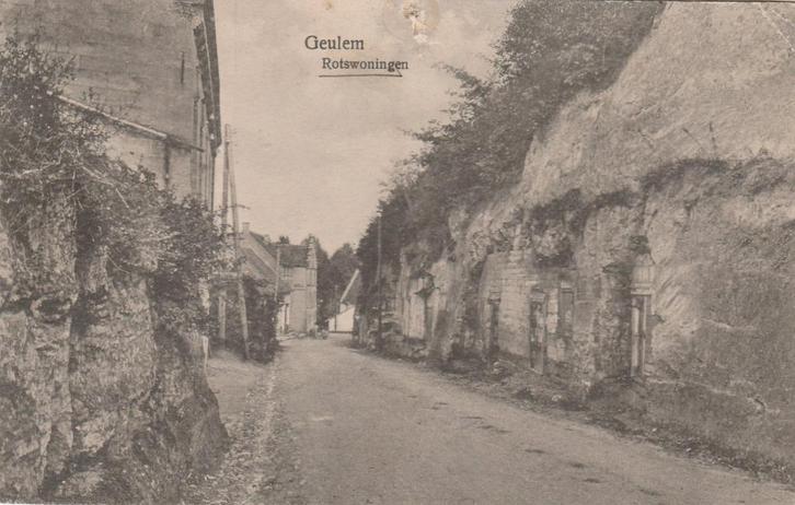 GEULEM Rotswoningen, Verzamelen, Ansichtkaarten | Nederland, Gelopen, Limburg, Voor 1920, Verzenden