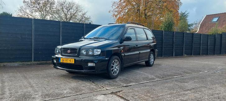 Kia Joice 2.0 I 16V 2001 Zwart, 7 zitter, Auto's, Kia, Particulier, Joice, Achteruitrijcamera, Airbags, Airconditioning, Android Auto