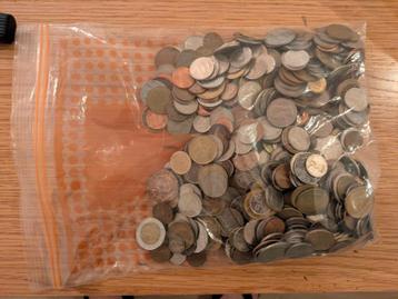 2 kilogram wereld munten & NL beschikbaar voor biedingen