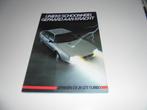 brochure Citroen CX 25 GTI Turbo  1986, Ophalen of Verzenden, Zo goed als nieuw, Citroën