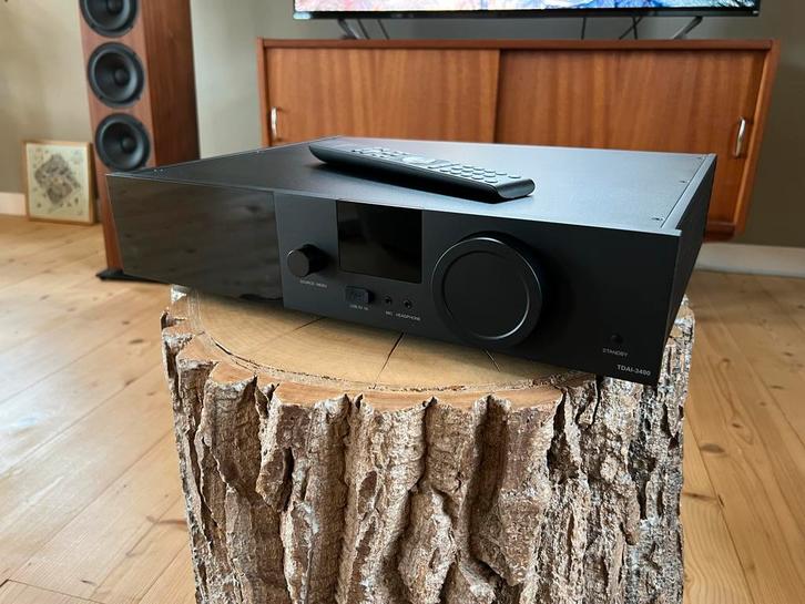 Lyngdorf TDAI-3400 Versterker met ADC module en HDMI 4K, Audio, Tv en Foto, Versterkers en Receivers, Zo goed als nieuw, Stereo