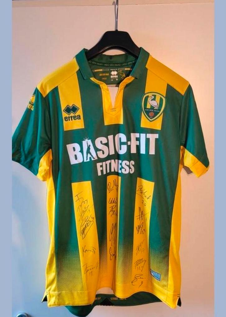 ADO Den Haag Shirt 2016-2017 Gesigneerd - Nieuw!, Verzamelen, Sportartikelen en Voetbal, Nieuw, Shirt, Overige binnenlandse clubs