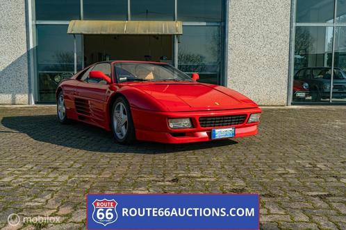 Ferrari 348 TS 1992 | Route 66 Auctions, Auto's, Oldtimers, Bedrijf, Te koop, Ferrari, Benzine, Coupé, Handgeschakeld, Rood