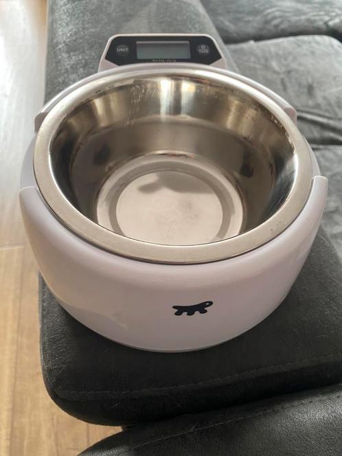 Ferplast optima voerbak met weegschaal, Dieren en Toebehoren, Hondenvoerbakken en Drinkbakken, Gebruikt, Ophalen of Verzenden